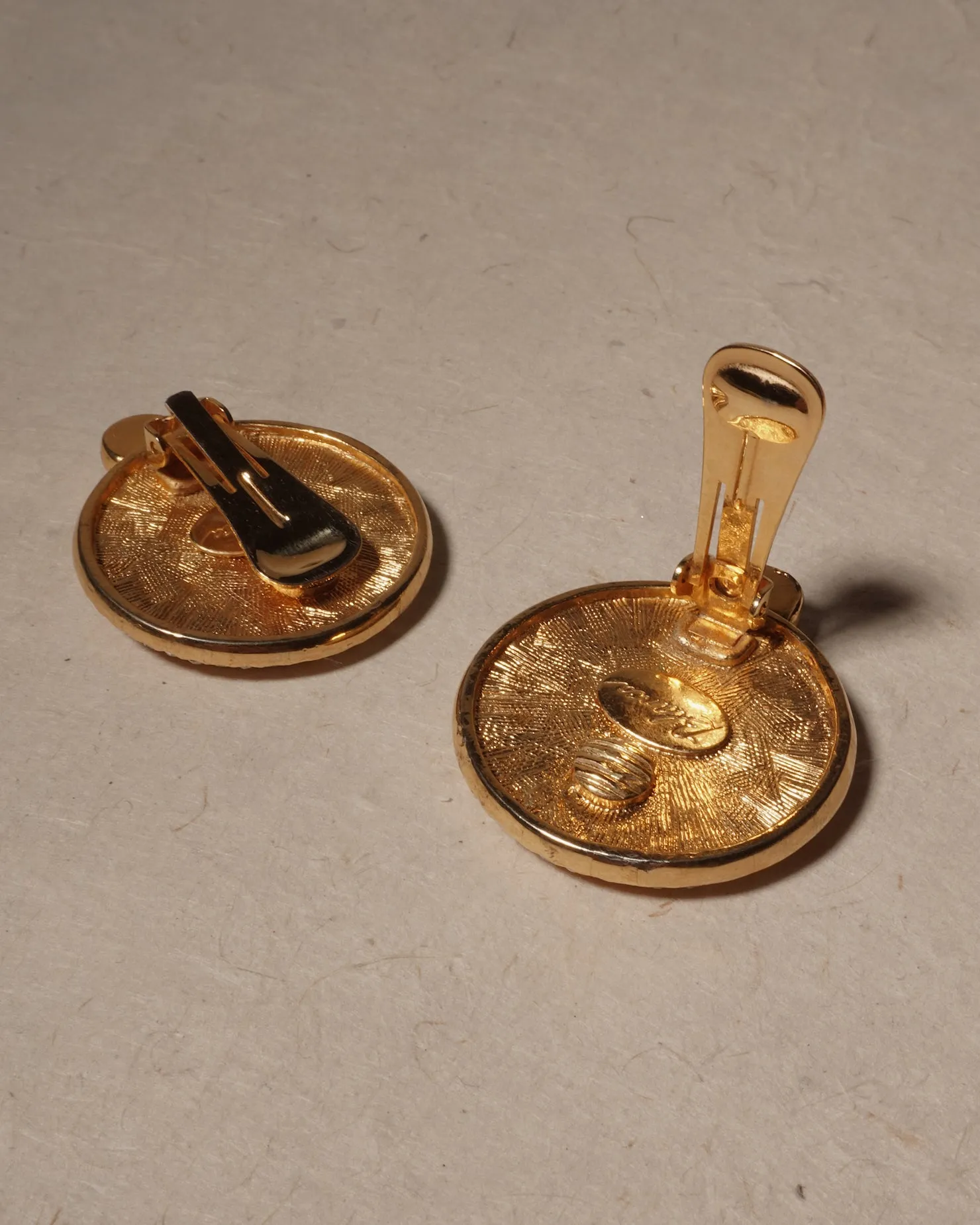 Vintage Roman Coin Cab Clip Ons
