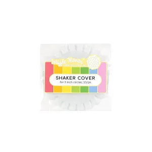 Waffle Flower - Shaker Cover -3 x 3 in Flat Circle - 10/PK