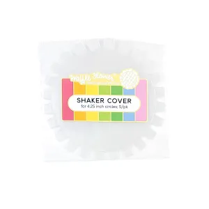 Waffle Flower - Shaker Cover - 4.25 x 4.25 Flat Circle - 5/PK
