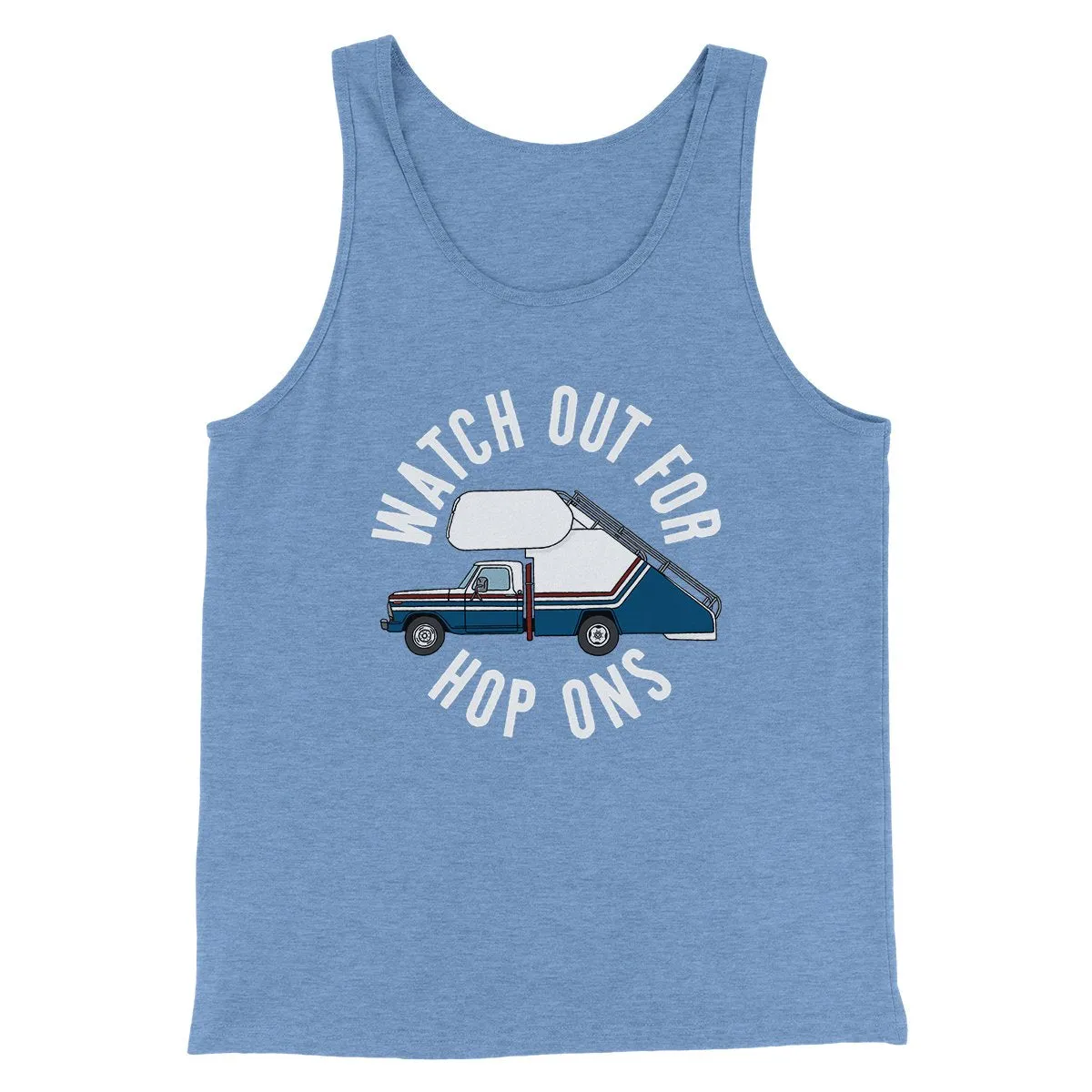 Watch Out For Hop-Ons Men/Unisex Tank Top