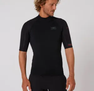 Wetsuit 1.5mm Double black S/S Neoprene Top