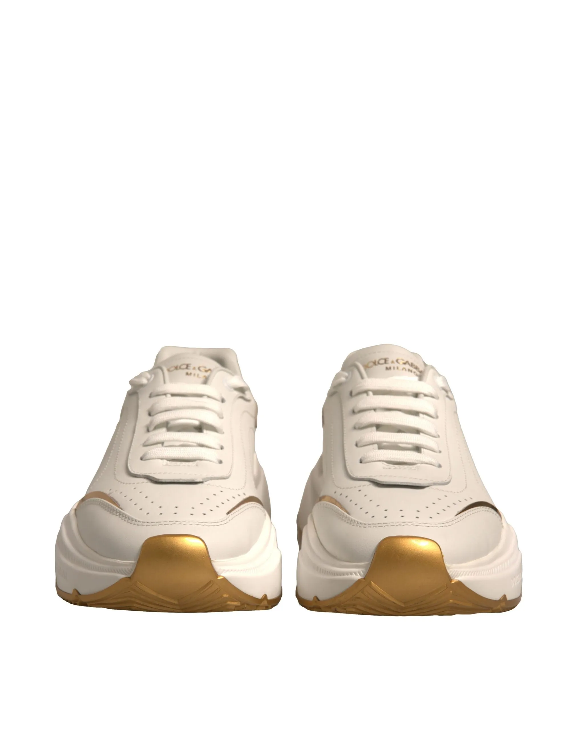 White Gold Daymaster Low Top Sneakers Shoes