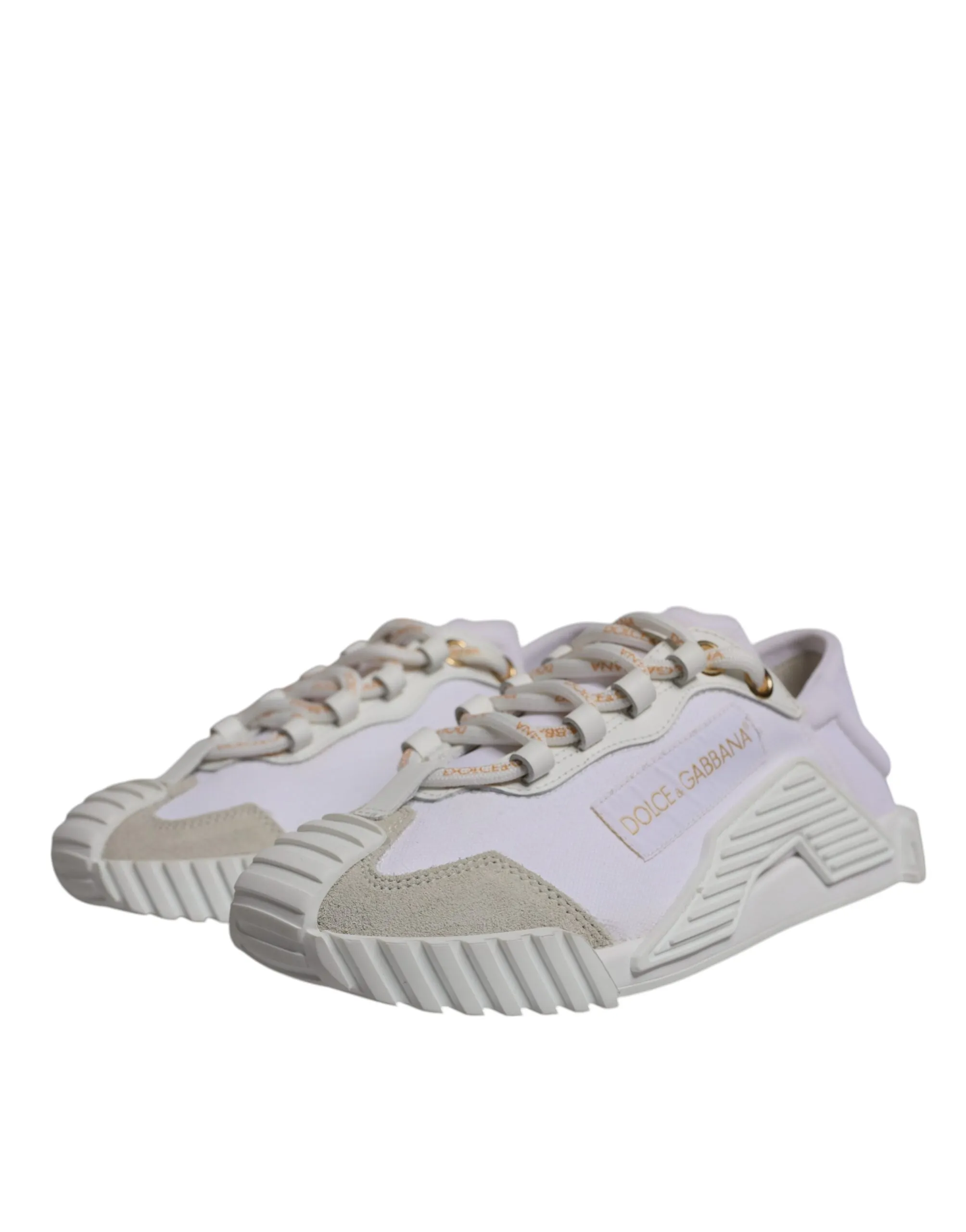 White Leather Low Top NS1 Sneakers Shoes