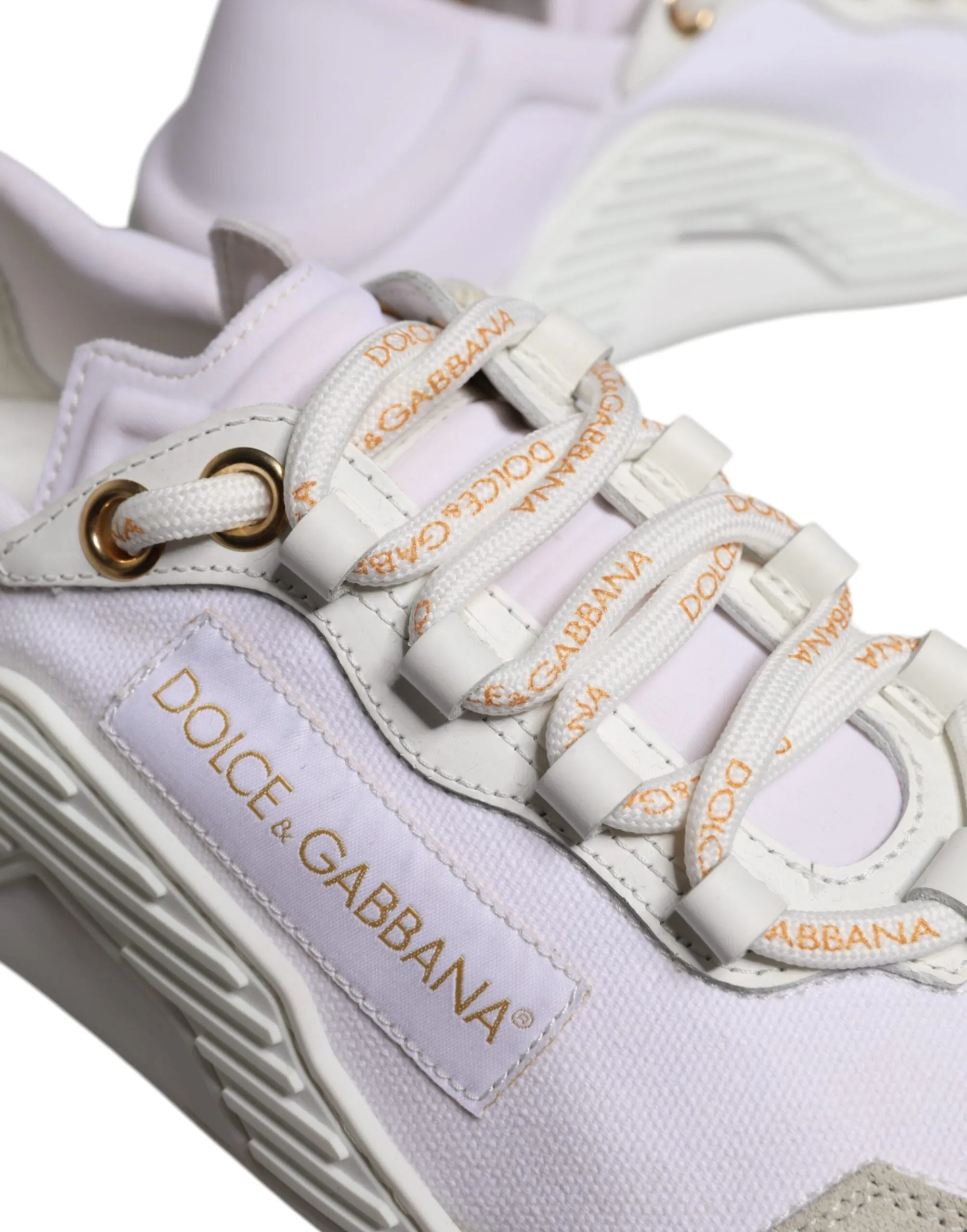 White Leather Low Top NS1 Sneakers Shoes