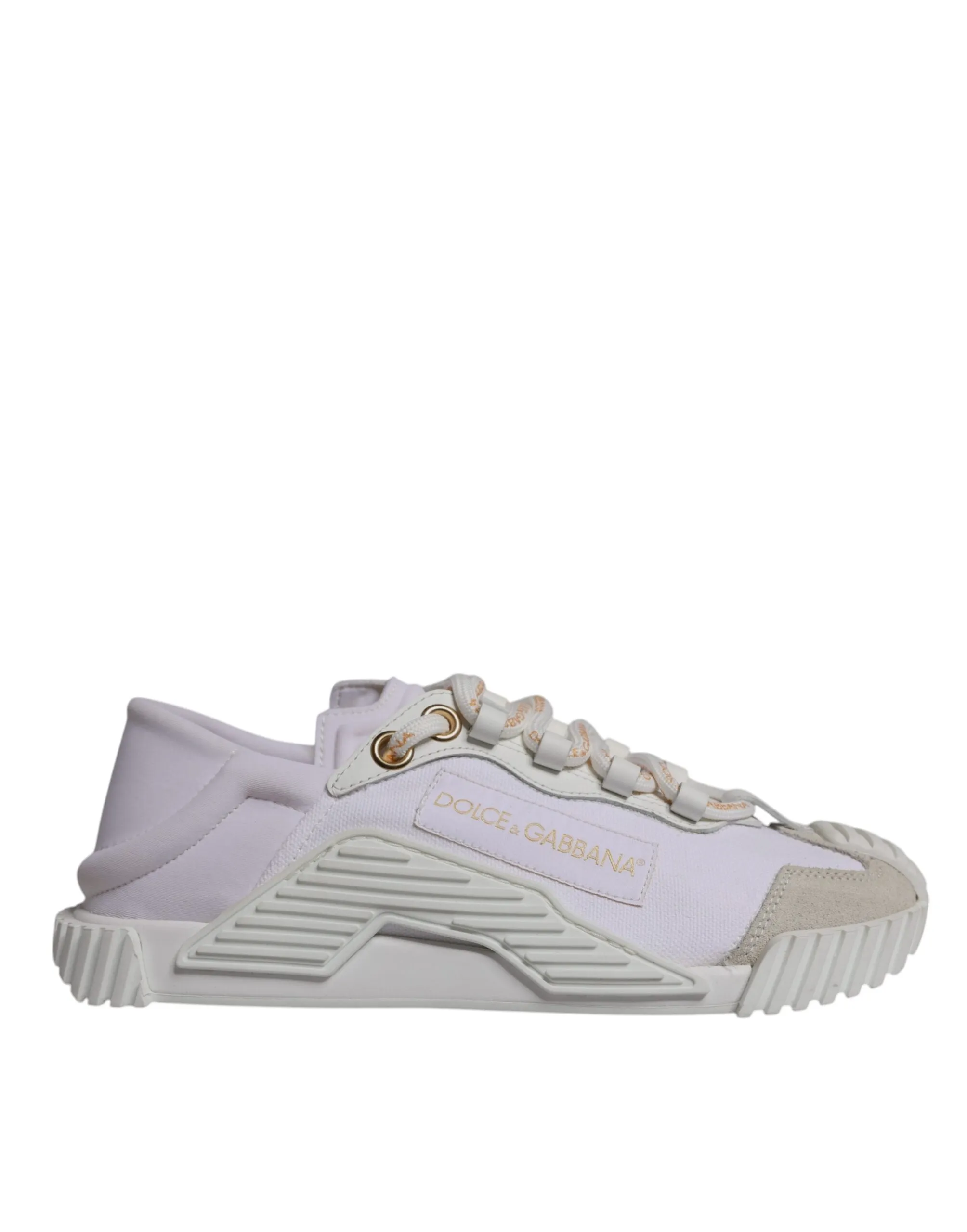 White Leather Low Top NS1 Sneakers Shoes