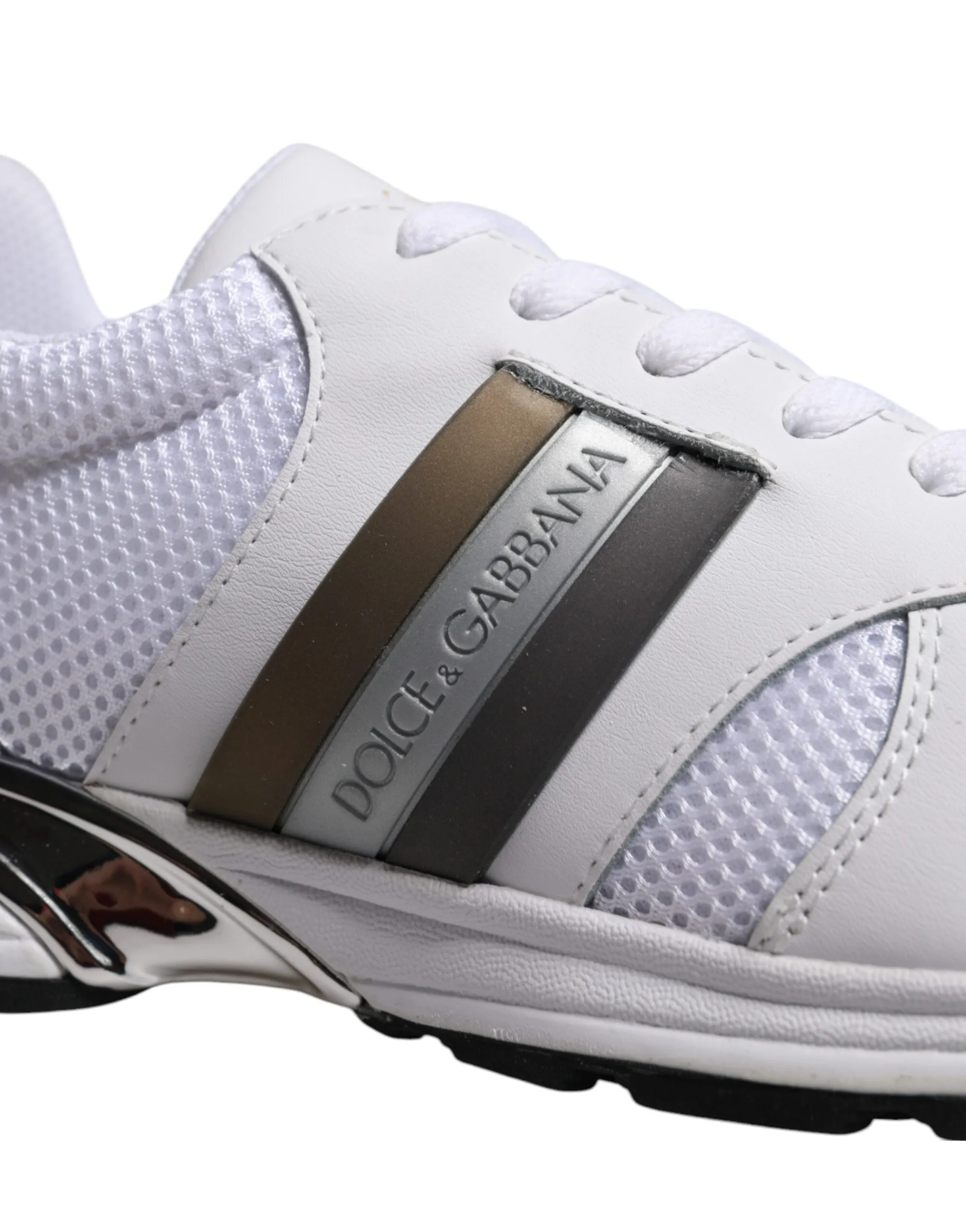 White Logo Casual Low Top Men Sneakers Shoes