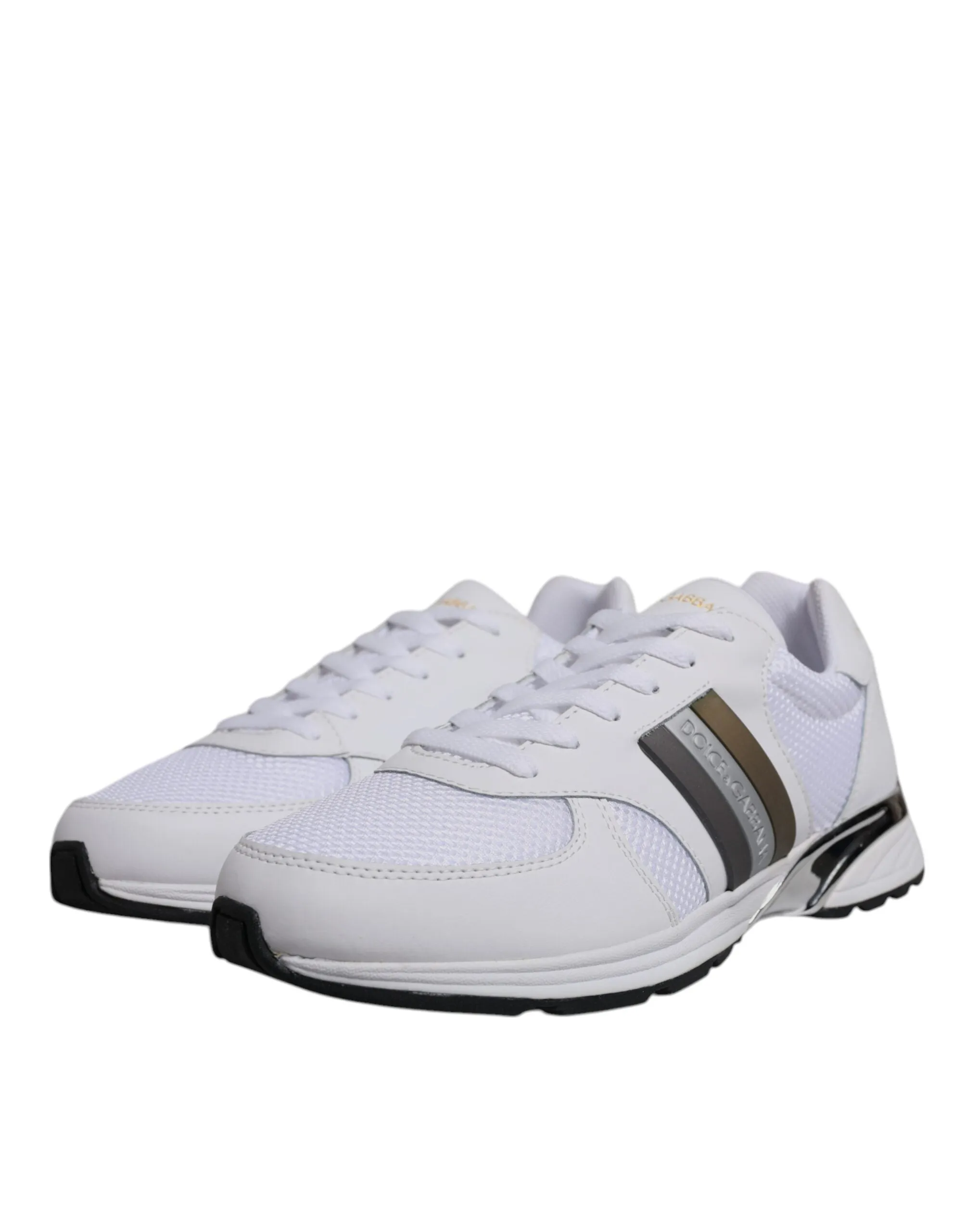 White Logo Casual Low Top Men Sneakers Shoes