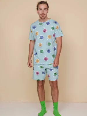 Who Farted? T-shirt en Shorts set Heren