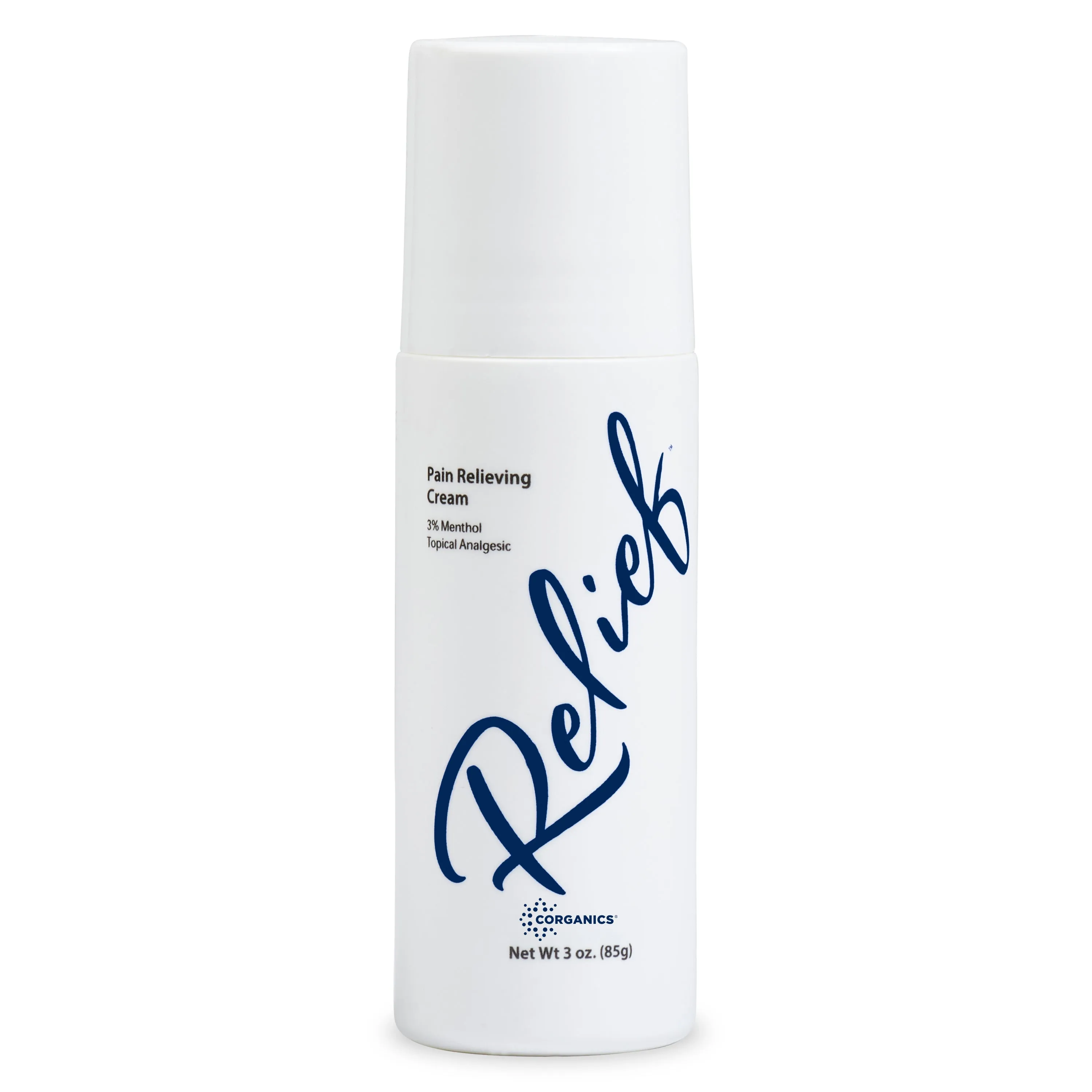 Wholesale - Case of 12 Relief Topical Cream 3 oz. roll-ons