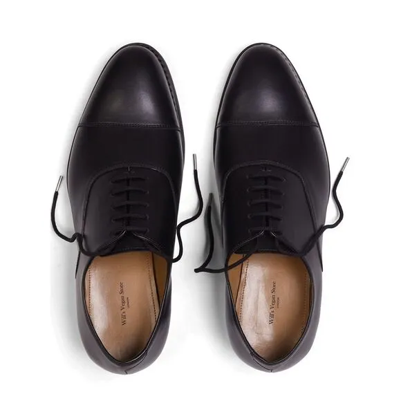 Will's Vegan Store Goodyear Welt Oxford Dress Shoes Sustainable Leather 44 10.5