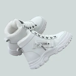 Winter Snow Boots for Women Casual High-top Shoes Warm Womens Sneakers Platform Ankle Boots Plus Size 45 Zapatillas De Mujer New
