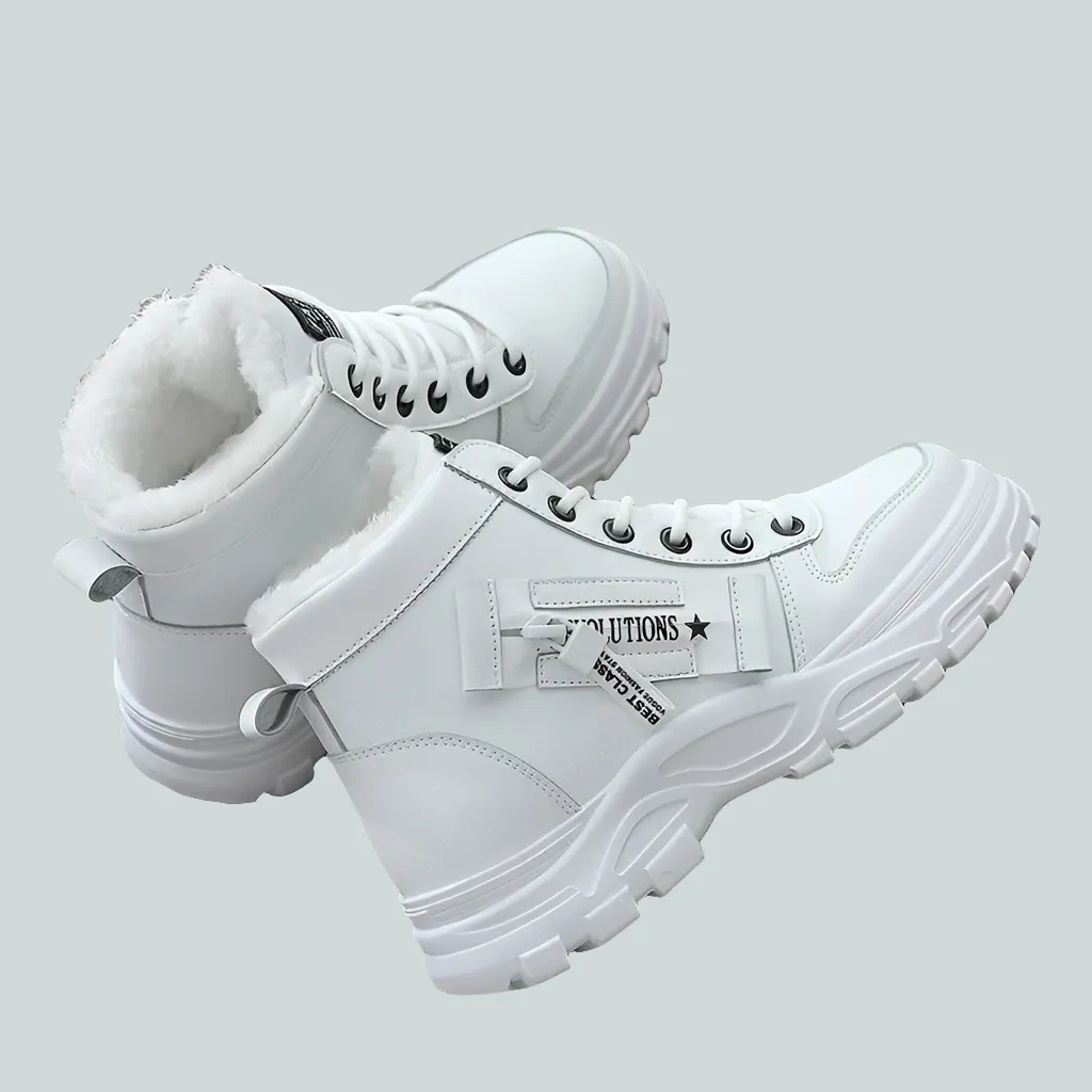 Winter Snow Boots for Women Casual High-top Shoes Warm Womens Sneakers Platform Ankle Boots Plus Size 45 Zapatillas De Mujer New