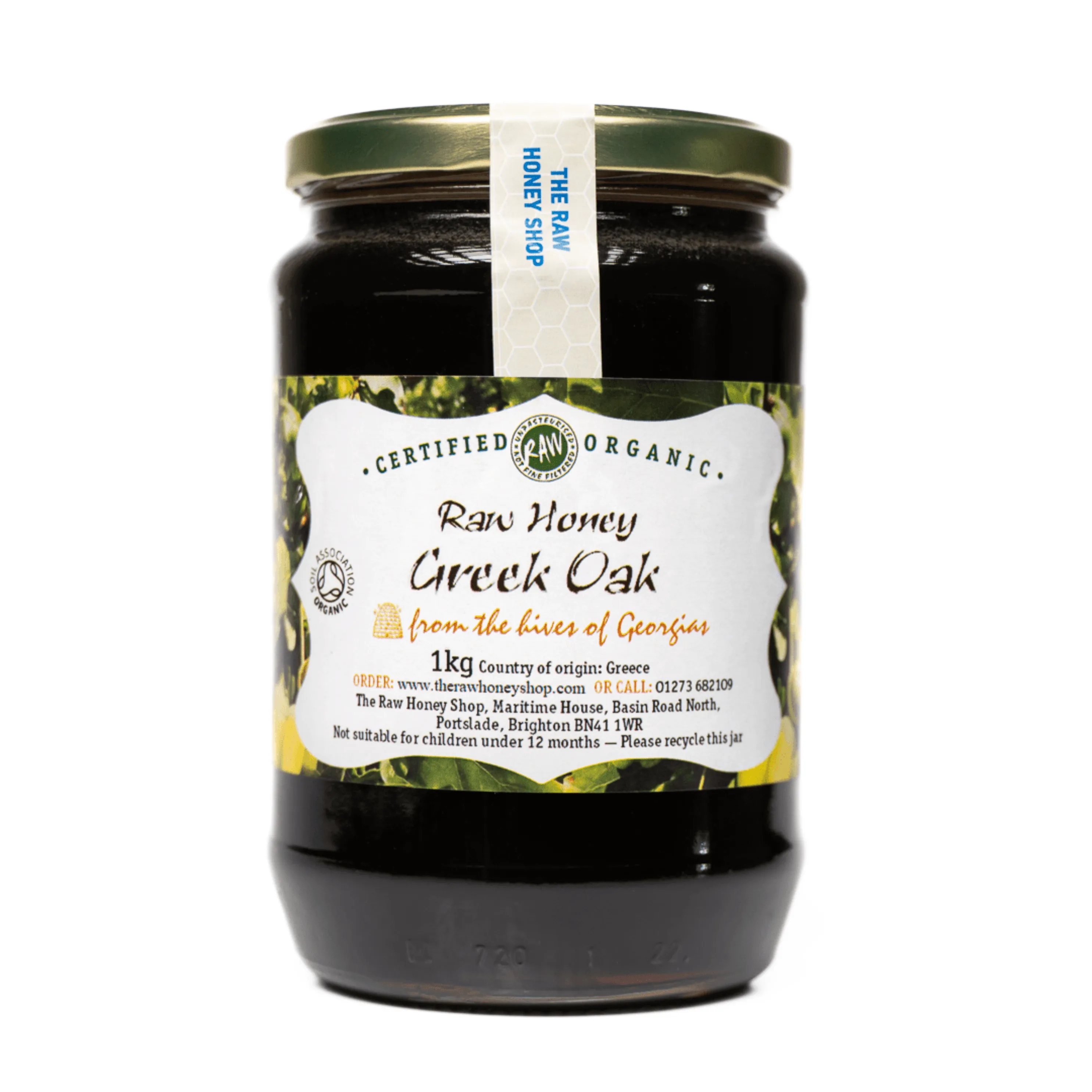 Winter Wellness Set of Raw Greek Active Honeys - 2 x 1kg