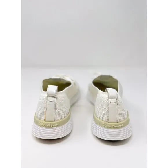 Wolf &amp; Shepherd SwiftKnit Adult Shoes White Derby Casual Sneaker Mens 7 Womens 9