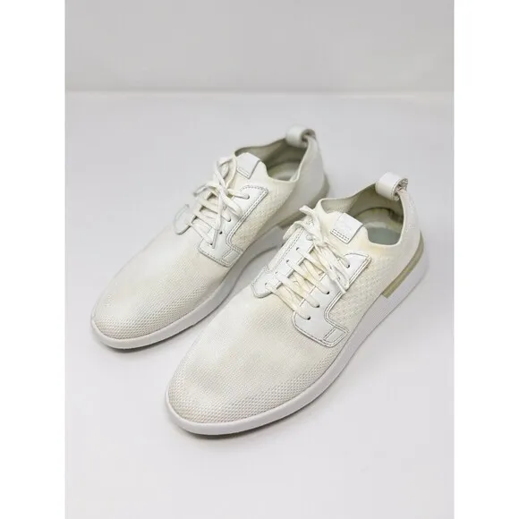 Wolf &amp; Shepherd SwiftKnit Adult Shoes White Derby Casual Sneaker Mens 7 Womens 9
