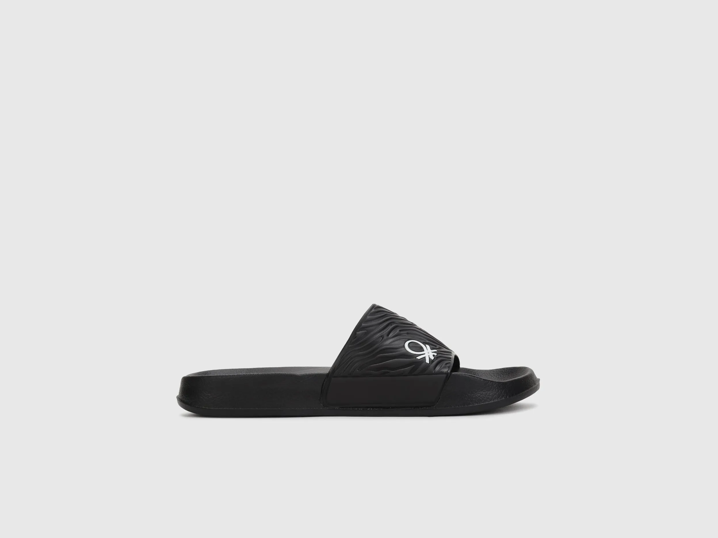 Women Self Design Slip-On Sliders