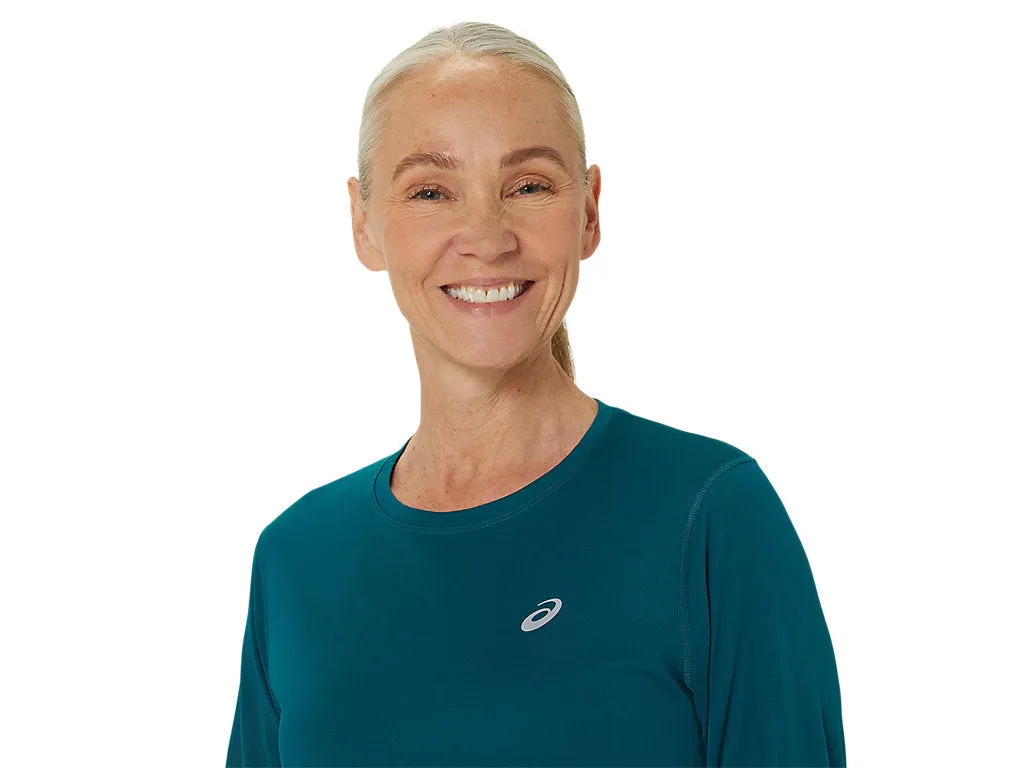 Women's Asics Silver Top LS