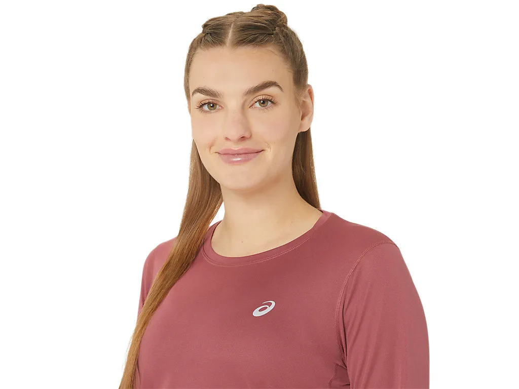 Women's Asics Silver Top LS