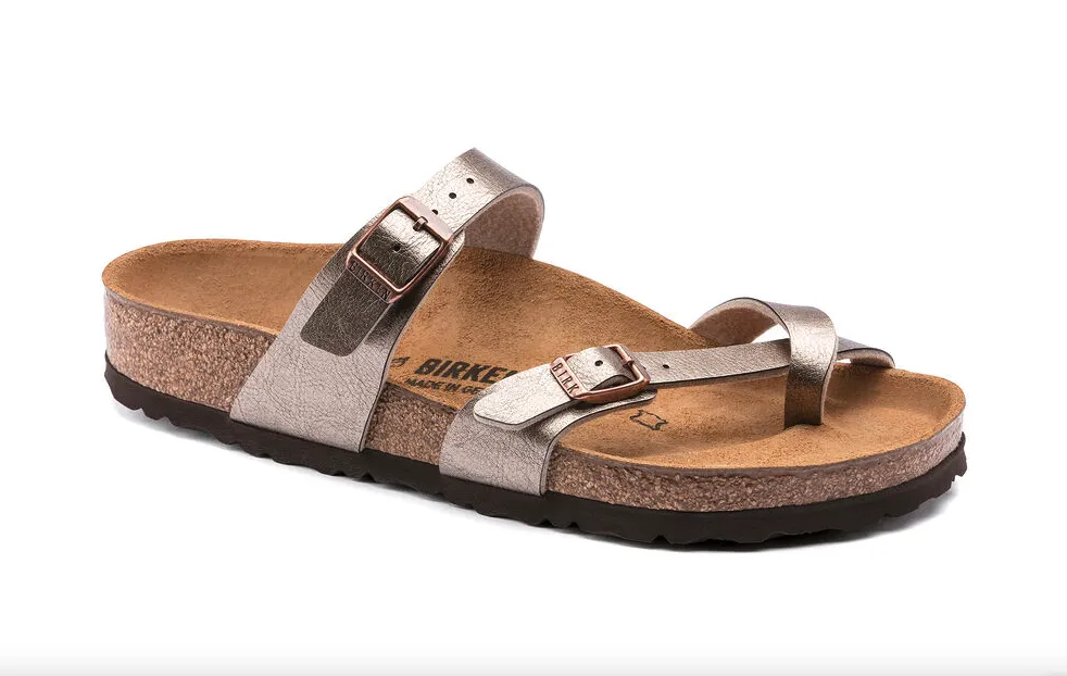 WOMEN'S BIRKENSTOCK MAYARI BIRKO-FLOR | GRACEFUL TAUPE