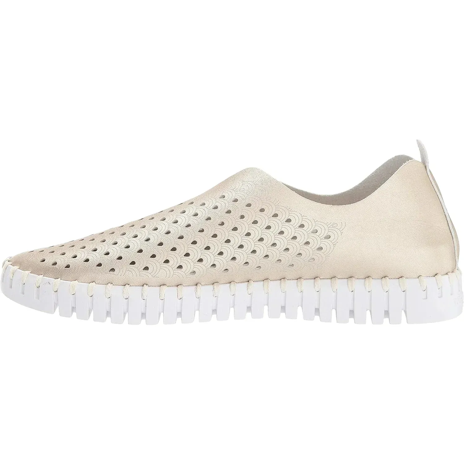 WOMEN'S ILSE JACOBSEN TULIP SLIP-ON 3576 | PLATIN