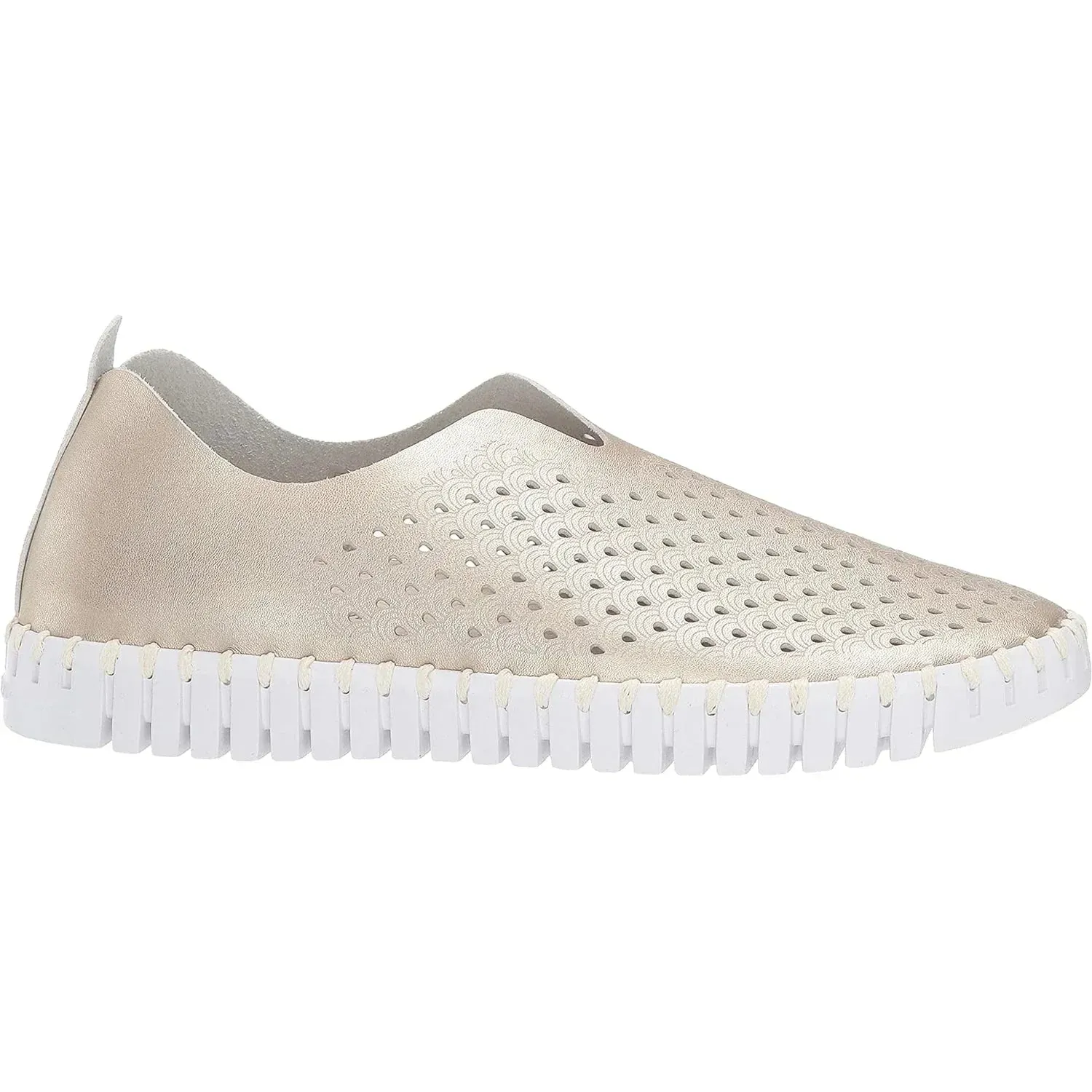 WOMEN'S ILSE JACOBSEN TULIP SLIP-ON 3576 | PLATIN