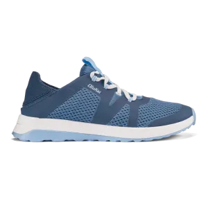 WOMEN'S OLUKAI HUIA SNEAKER | VINTAGE BLUE / SEA ICE