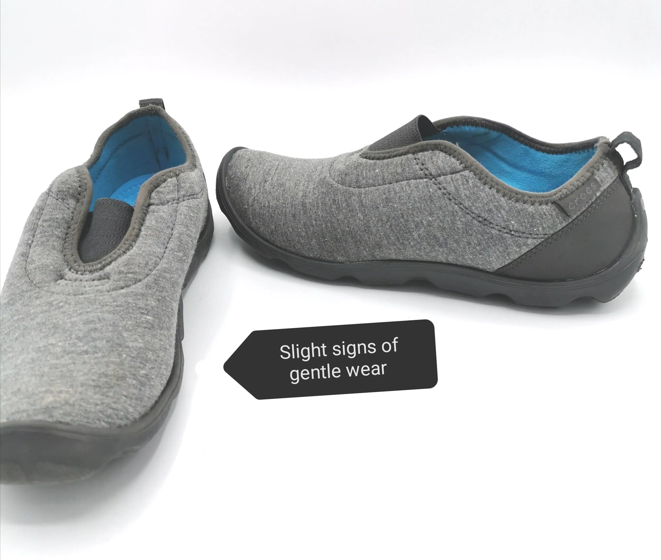 WOMENS SIZE 7W - CROCS, Slip-on Comfort Shoes VGUC B25