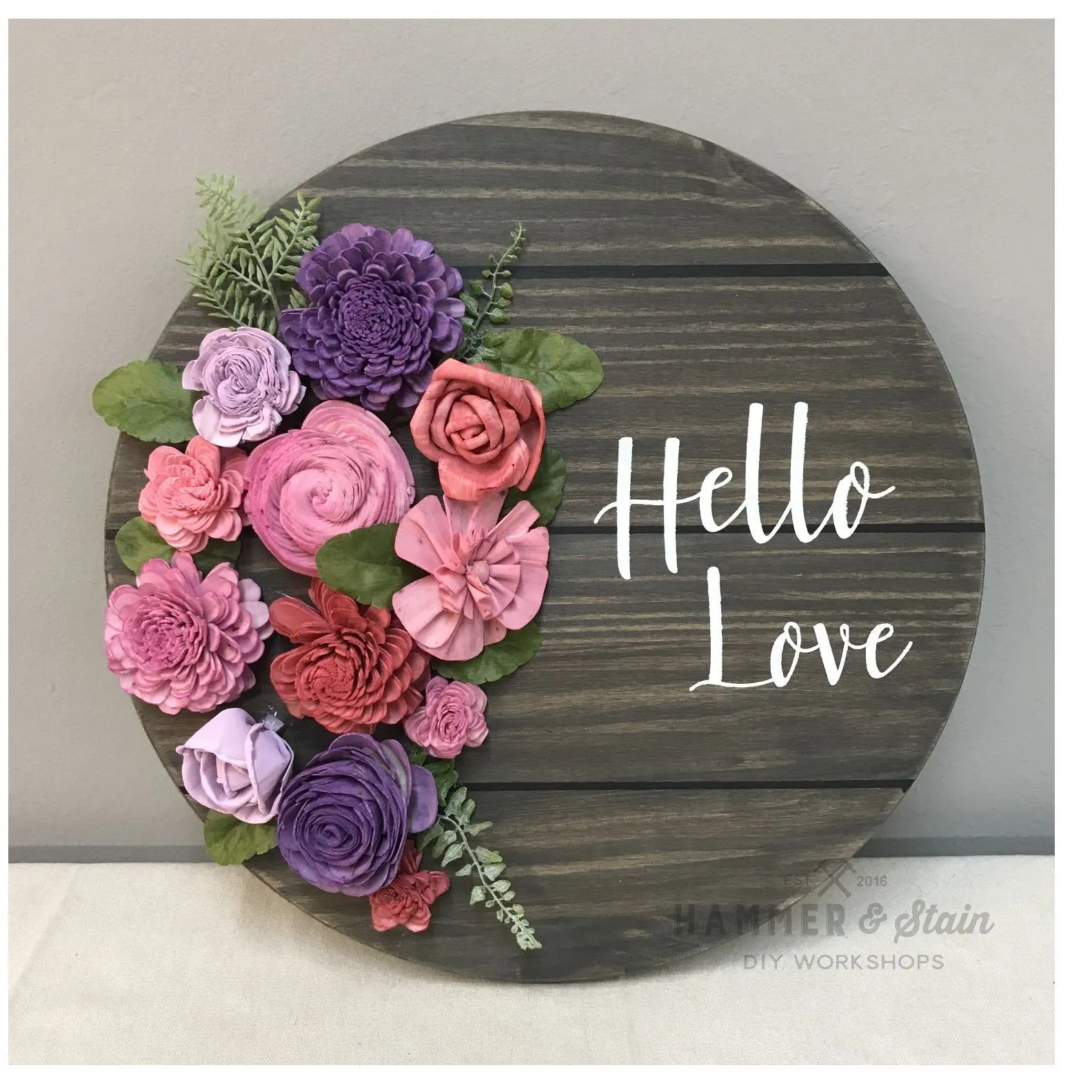 Wood Flower Projects