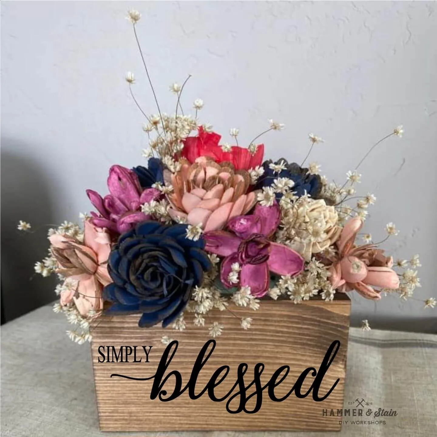 Wood Flower Projects