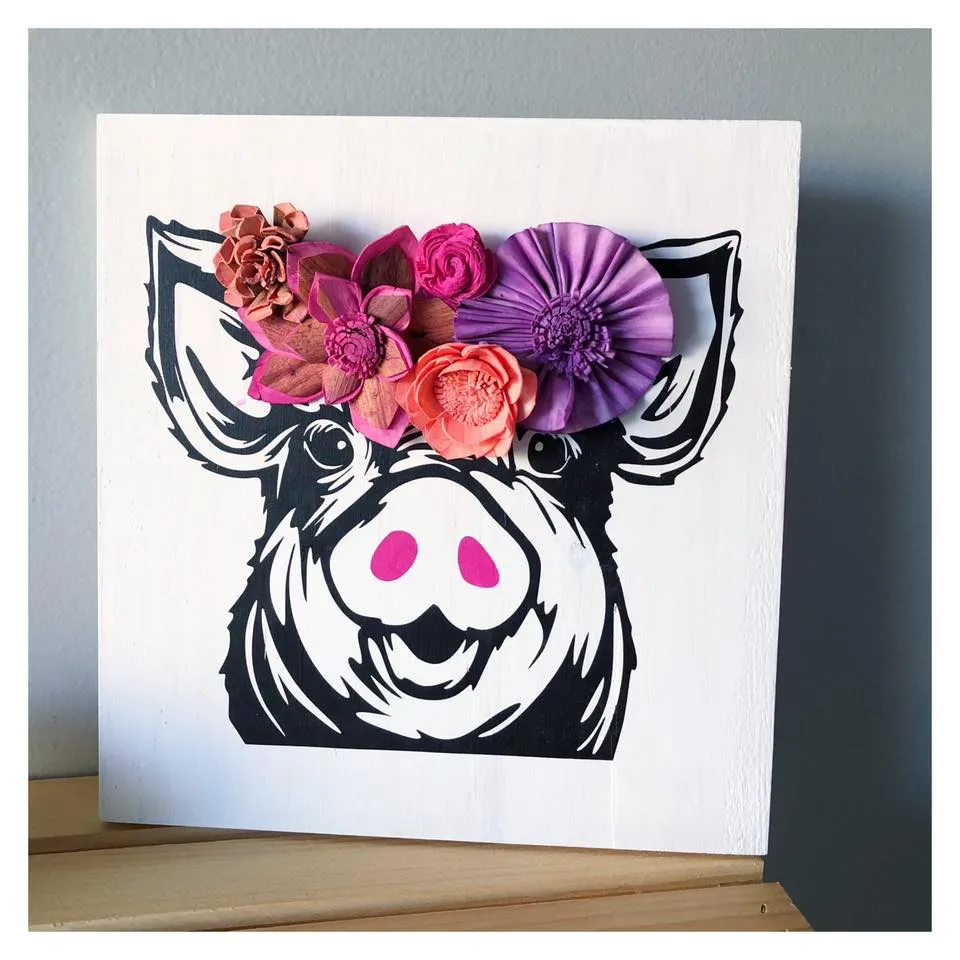 Wood Flower Projects