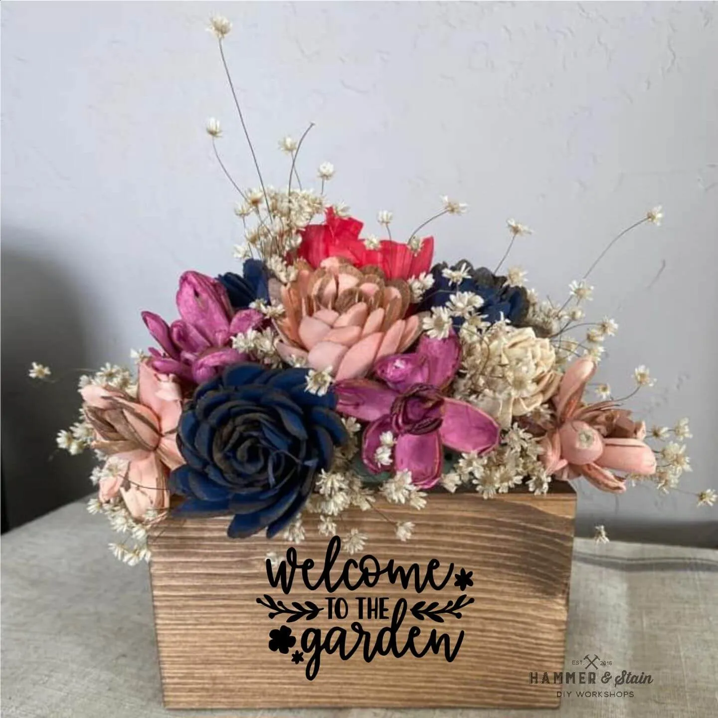 Wood Flower Projects