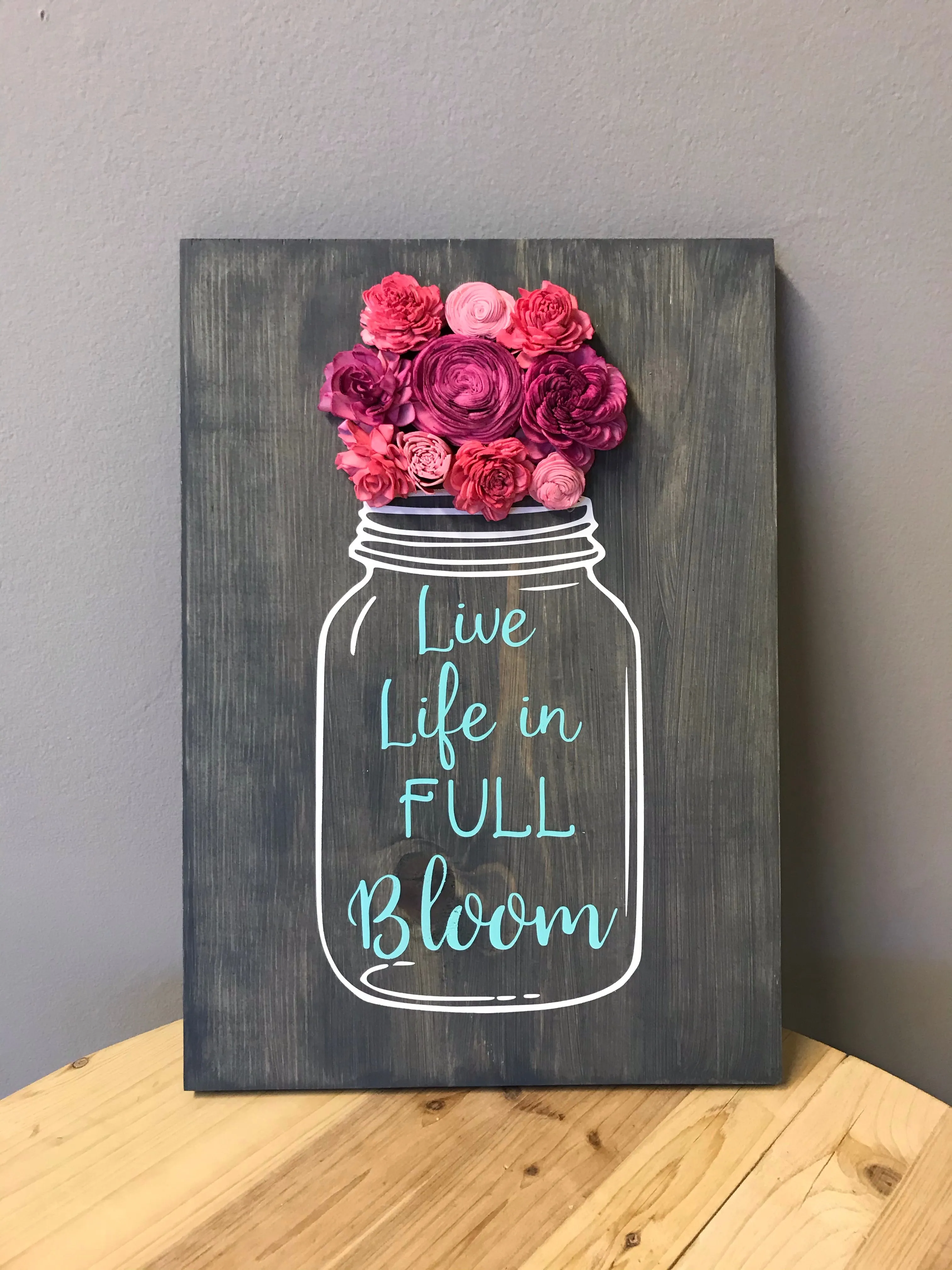 Wood Flower Projects