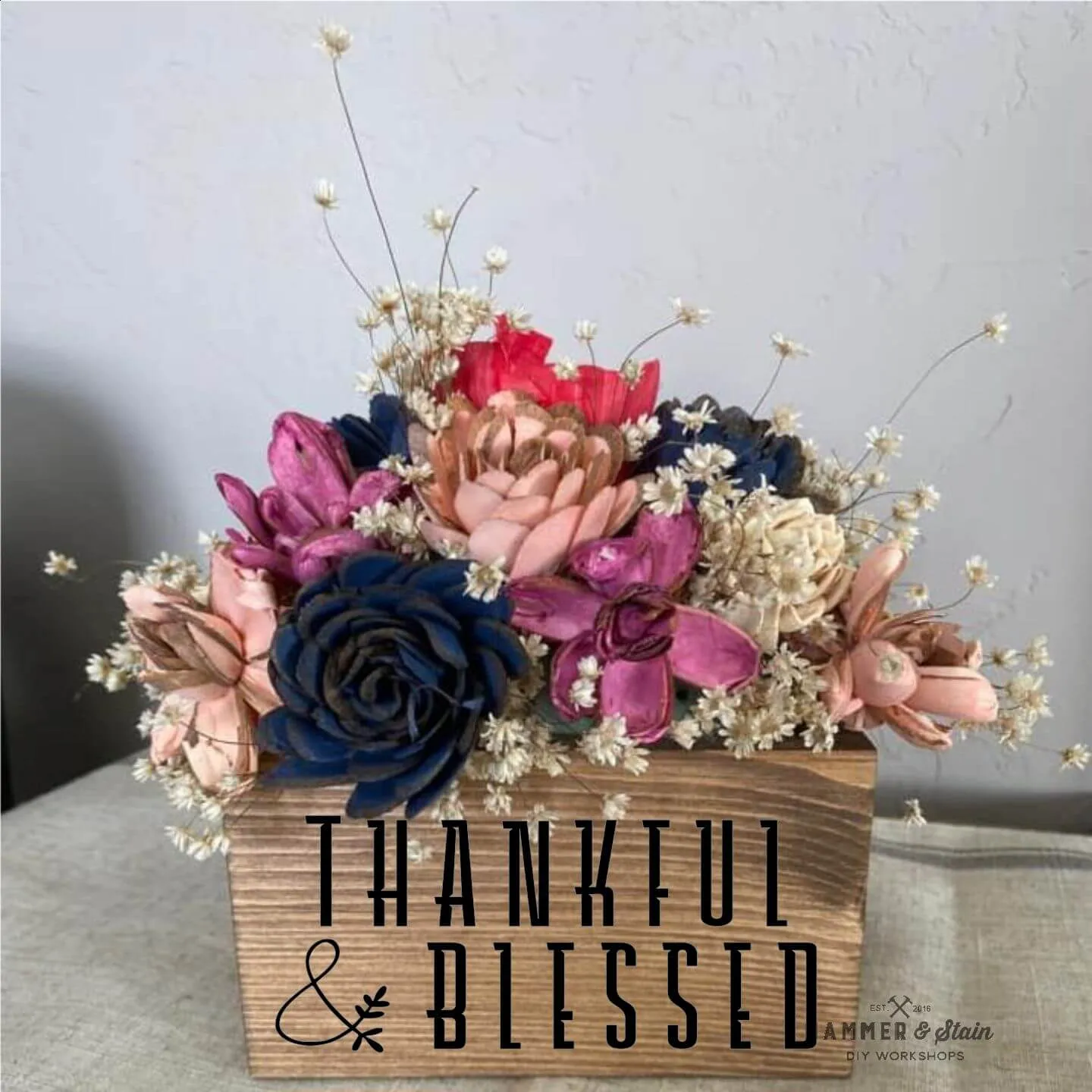Wood Flower Projects