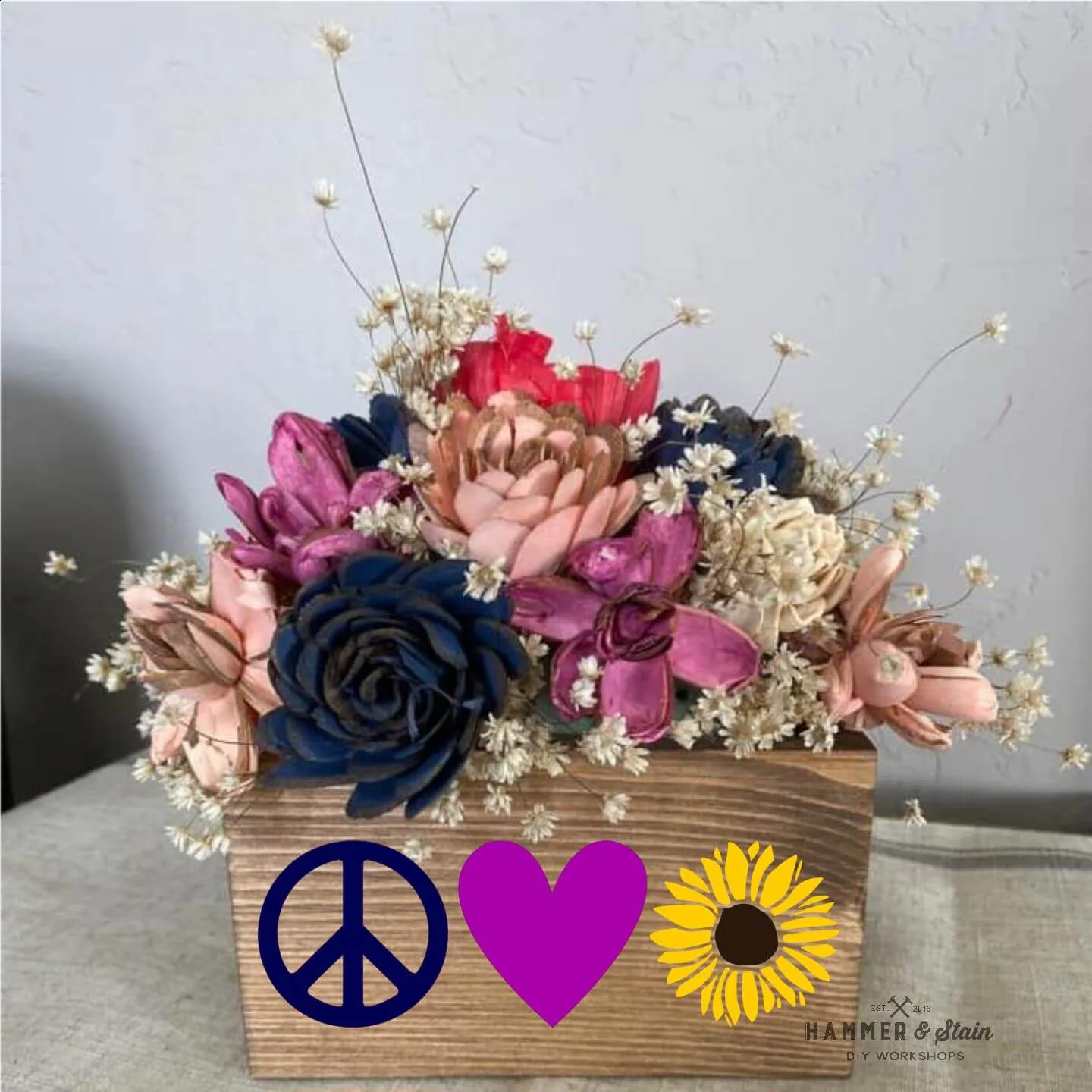 Wood Flower Projects