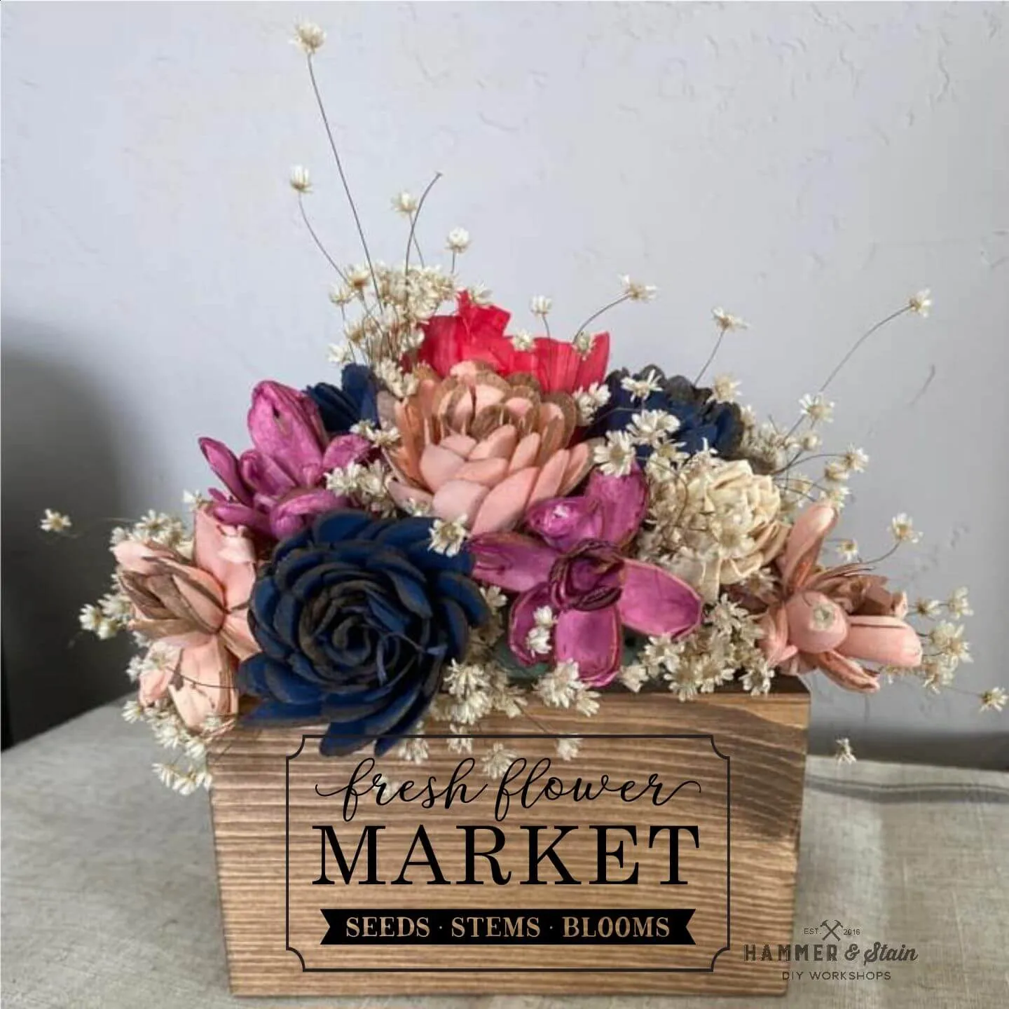 Wood Flower Projects