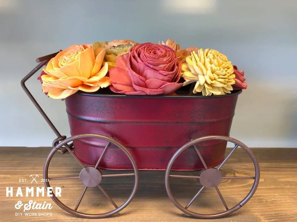 Wood Flower Projects