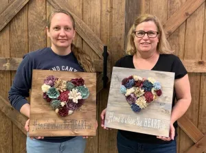 Wood Flower Projects