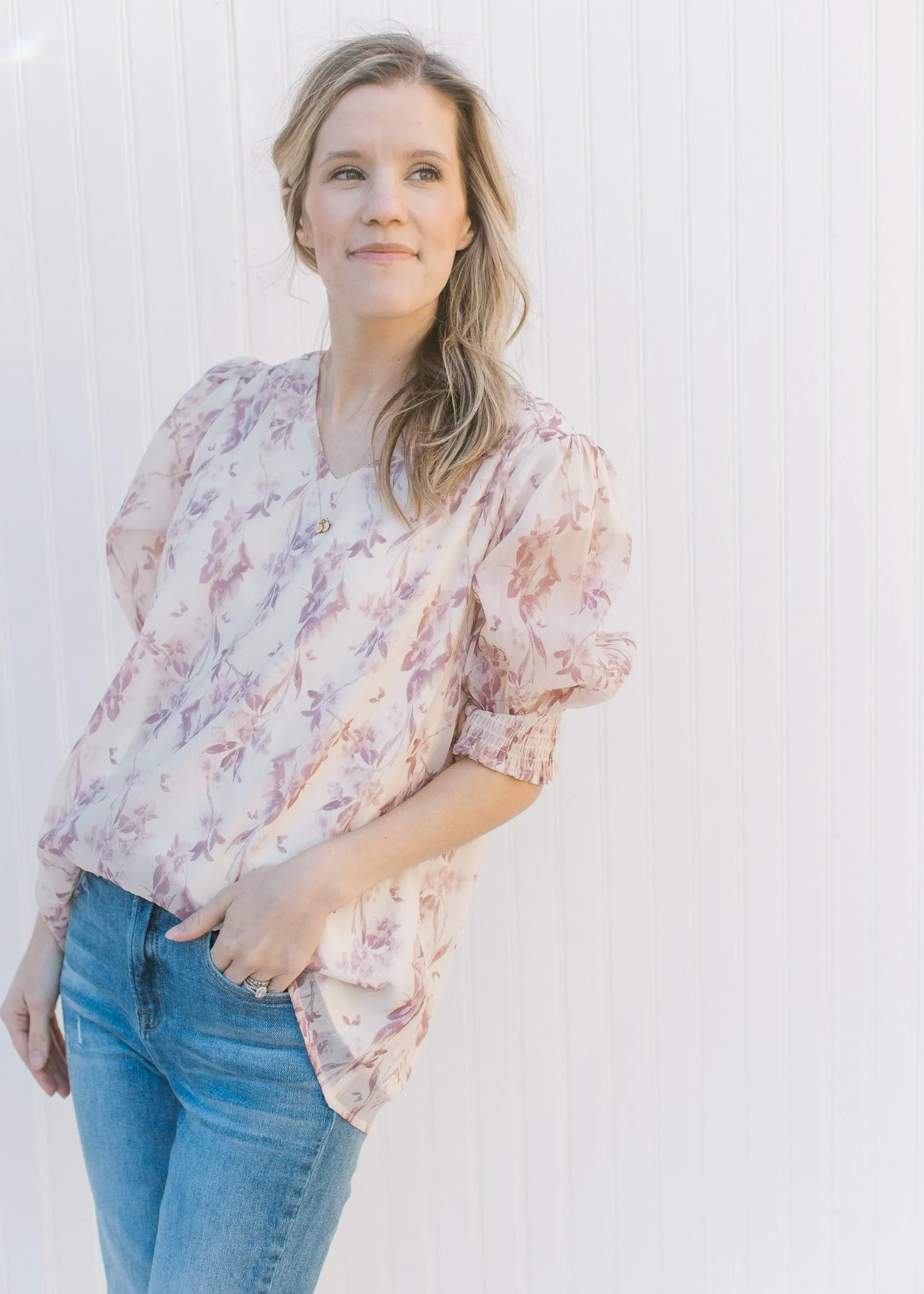 X Mae Floral Top