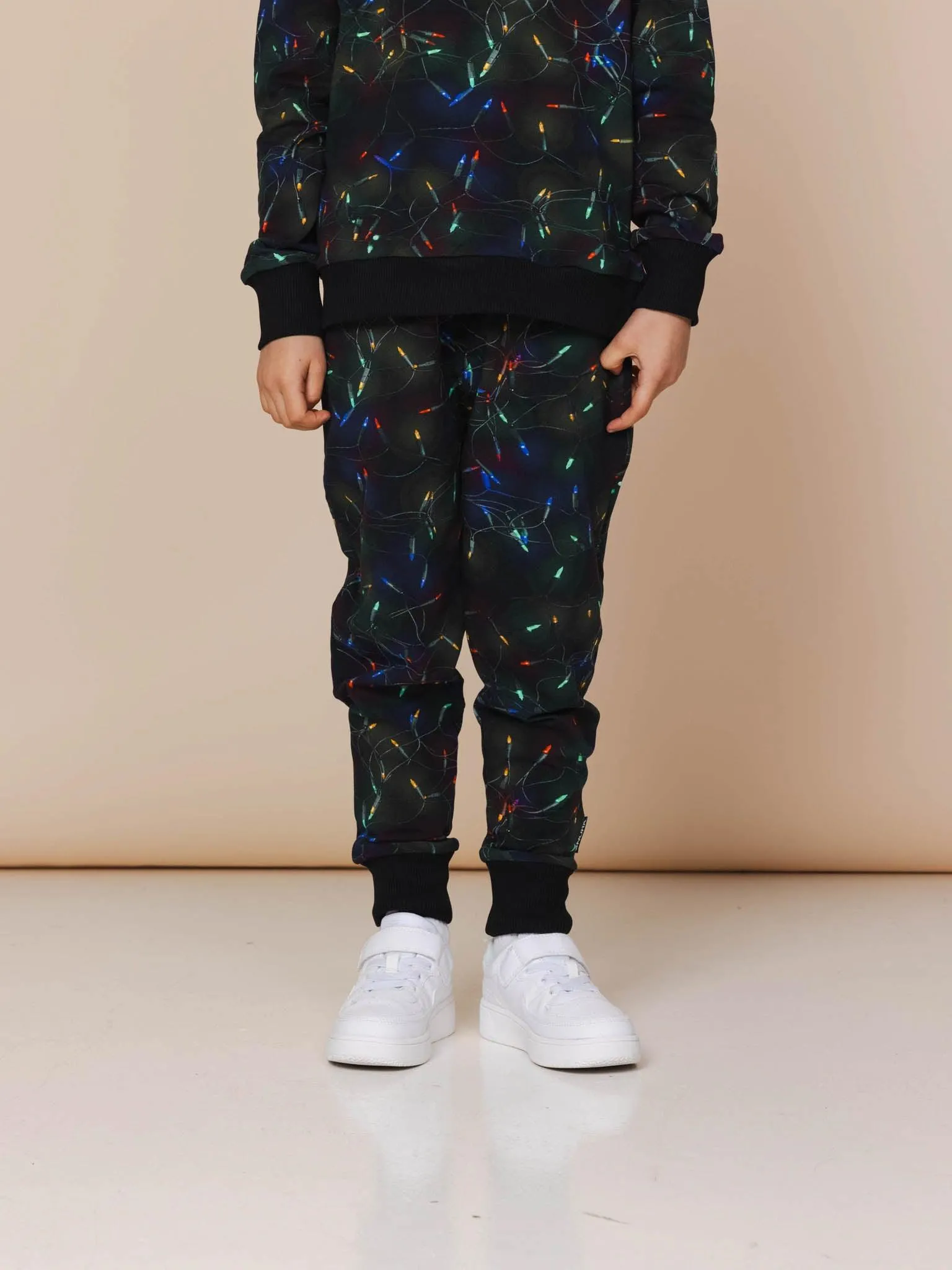 Xmas Lights Sweater en Broek set Kids