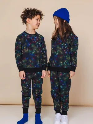 Xmas Lights Sweater en Broek set Kids