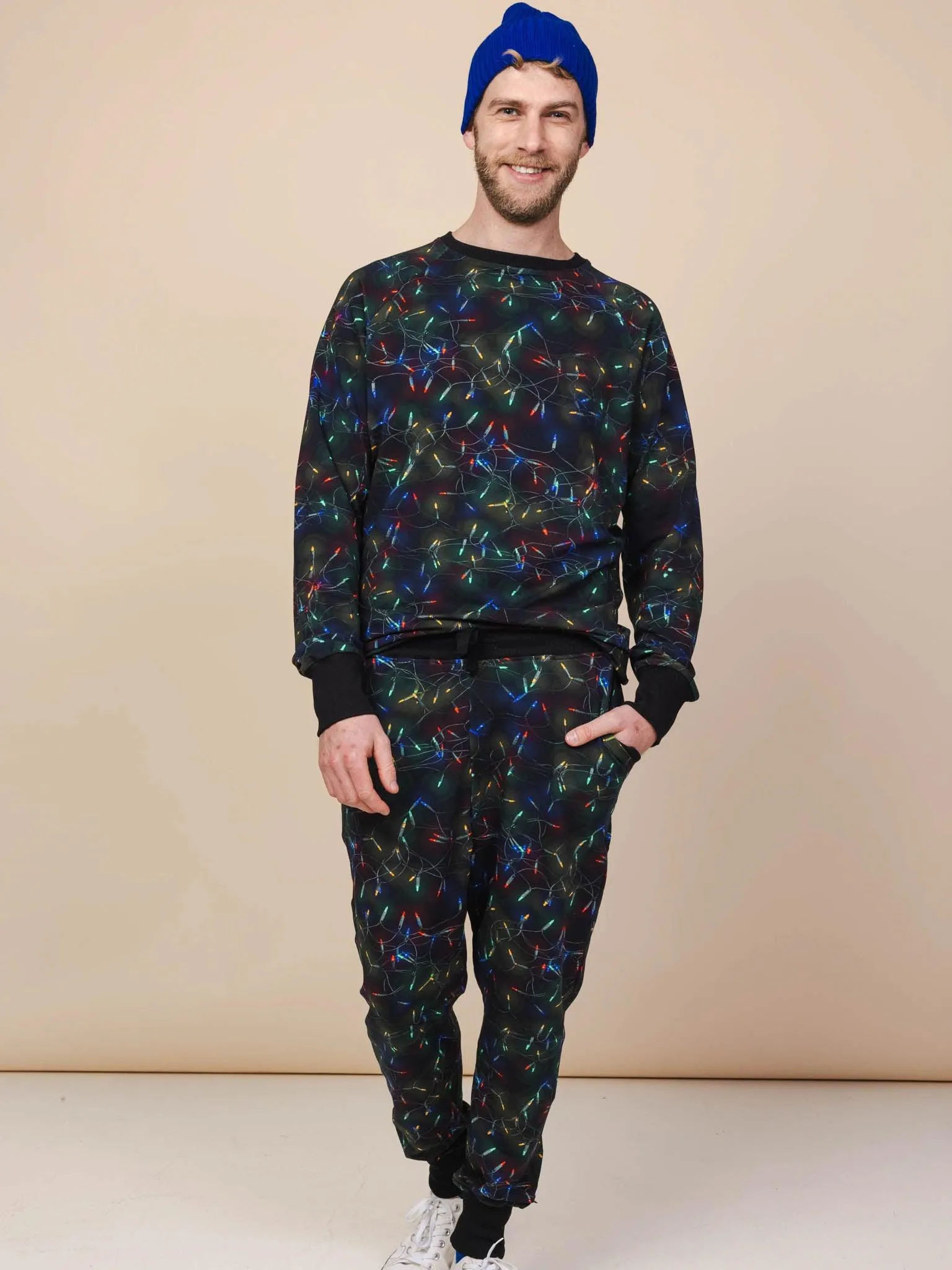 Xmas Lights Sweater Heren