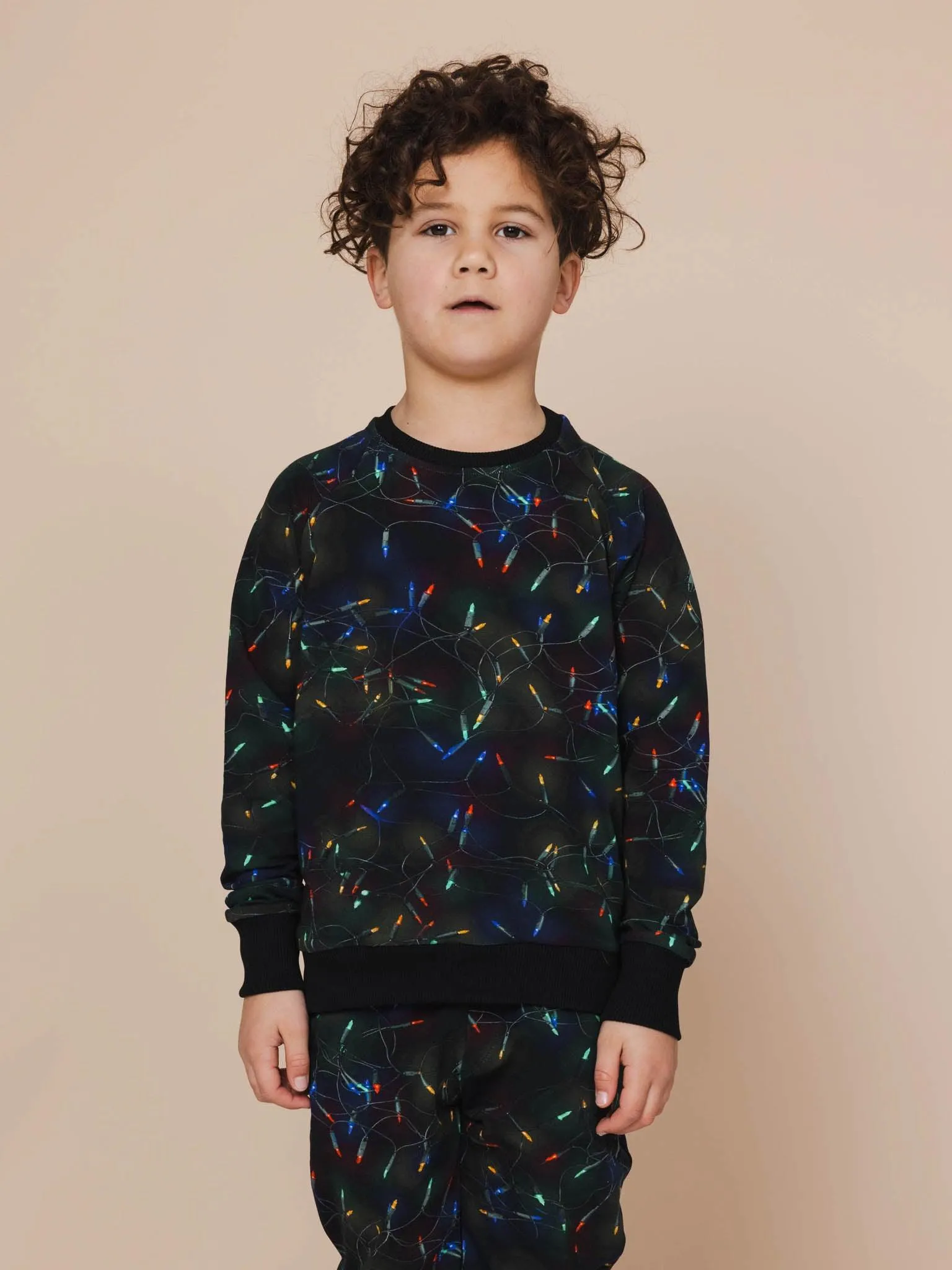 Xmas Lights Sweater Kids