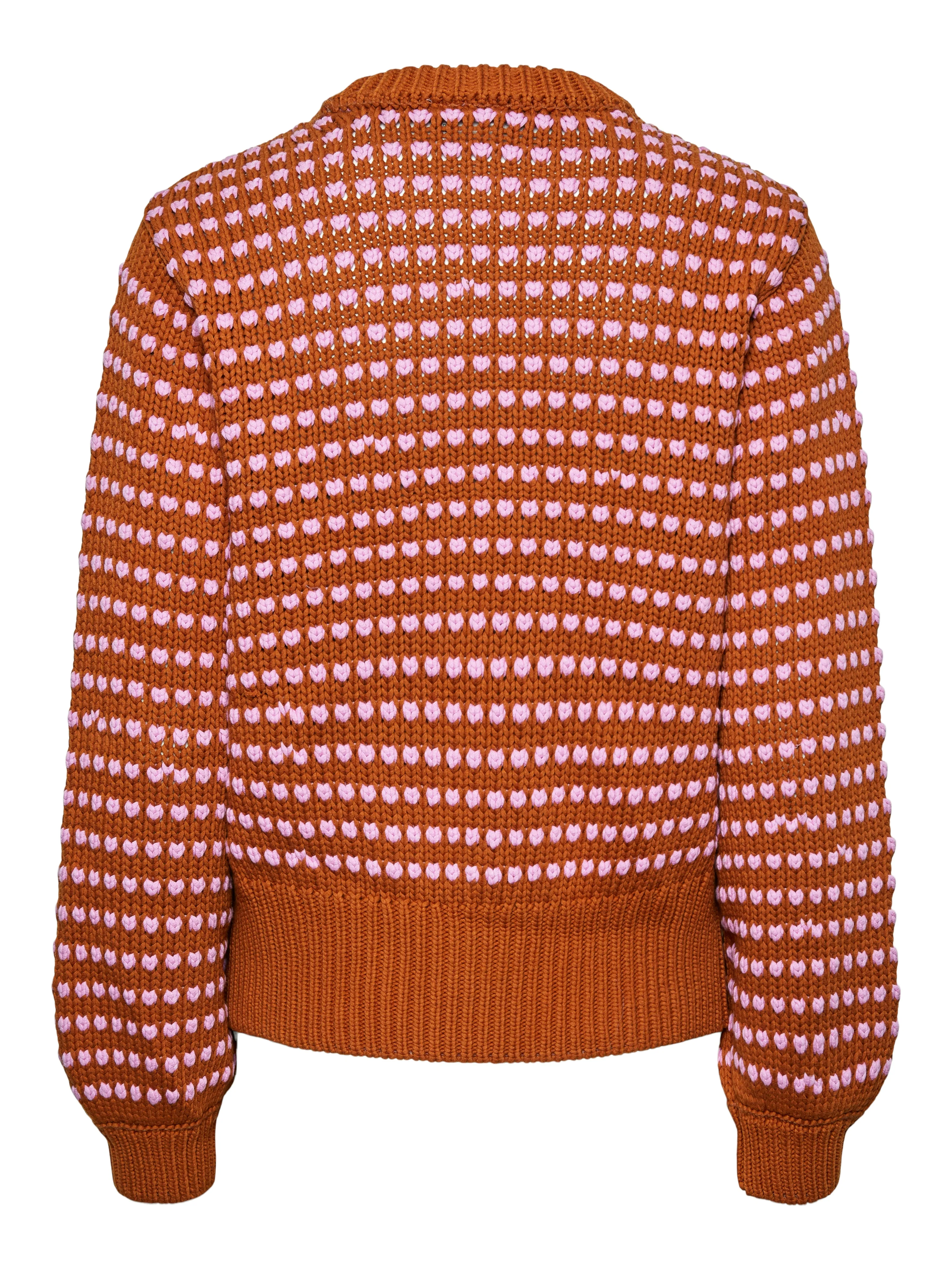 YAS Dela knit meerkat orchid