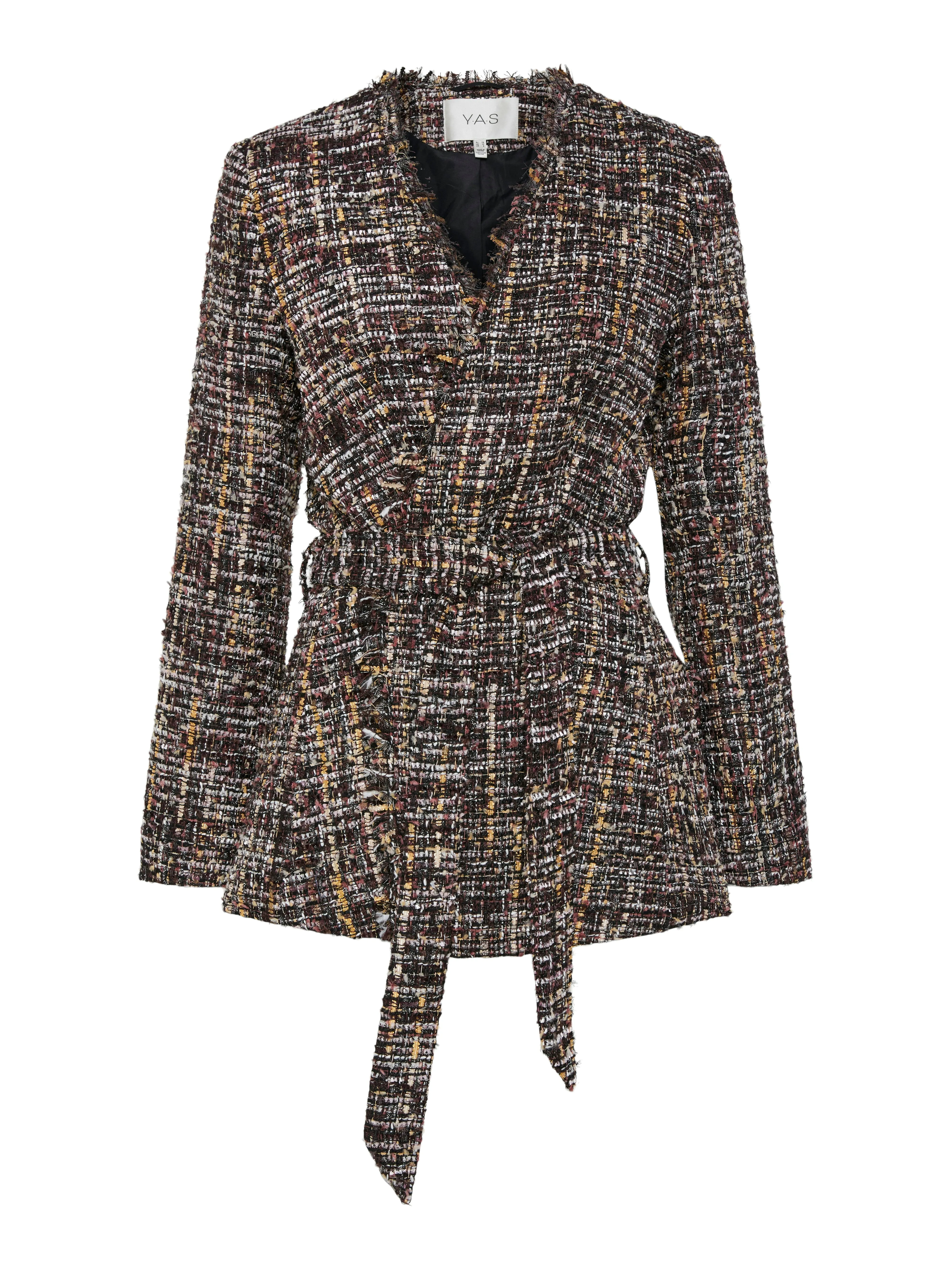 YAS Denza blazer raisin