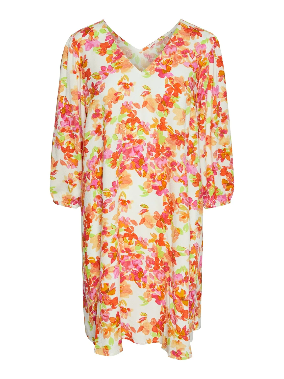 YAS Flima dress peach