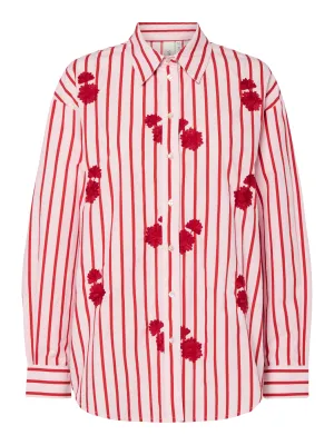 YAS Lisa blouse cherry