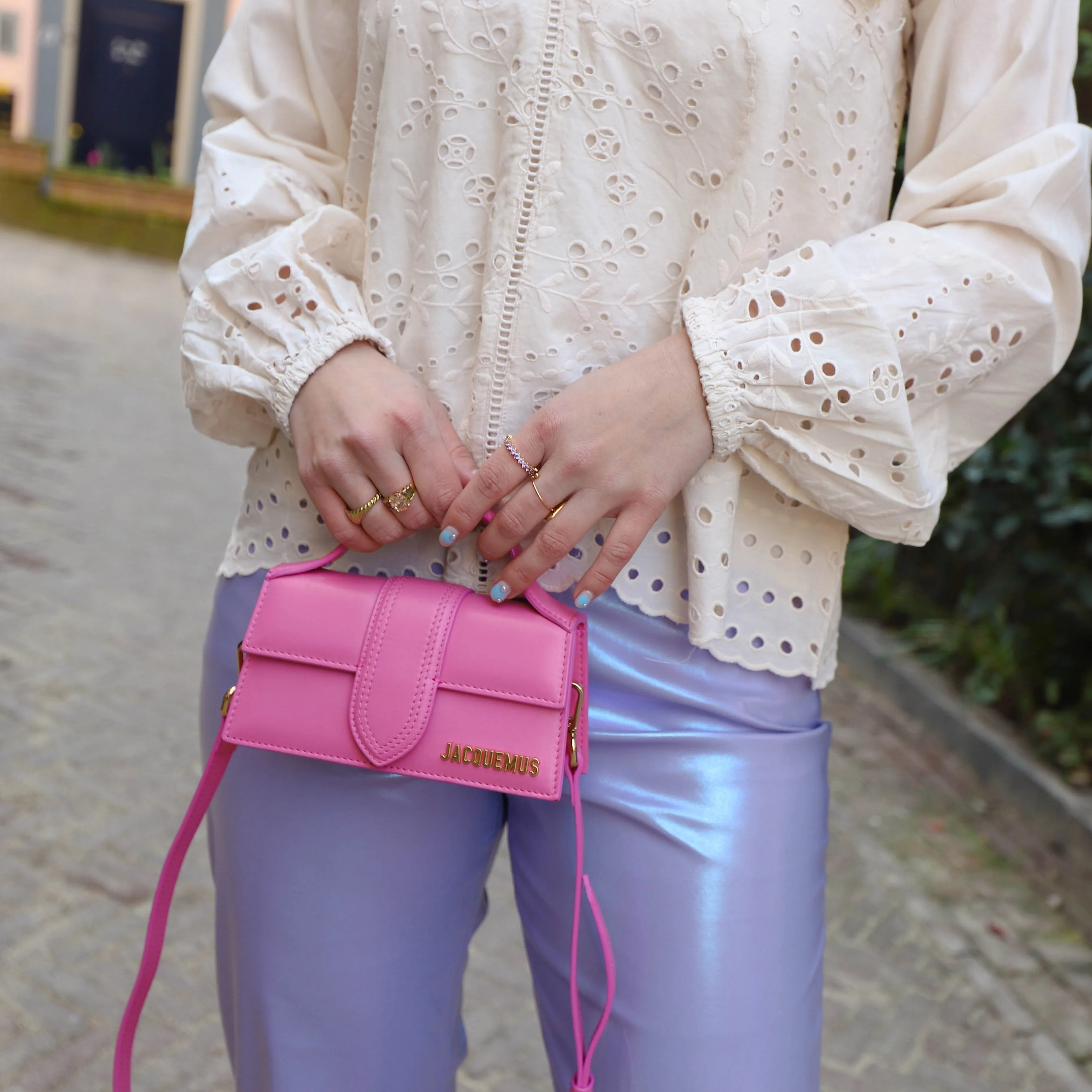 YAS Luma blouse whitecap