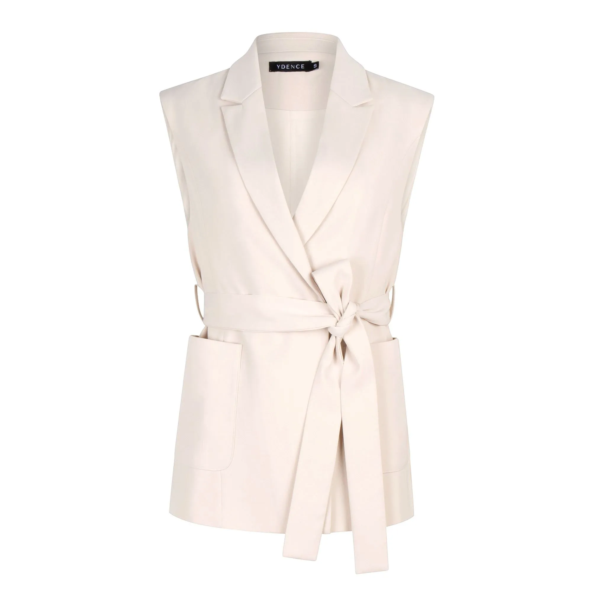 Ydence Danique gilet off white