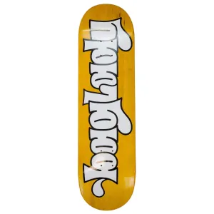 YELLOW THROW UP LOGO BOARD