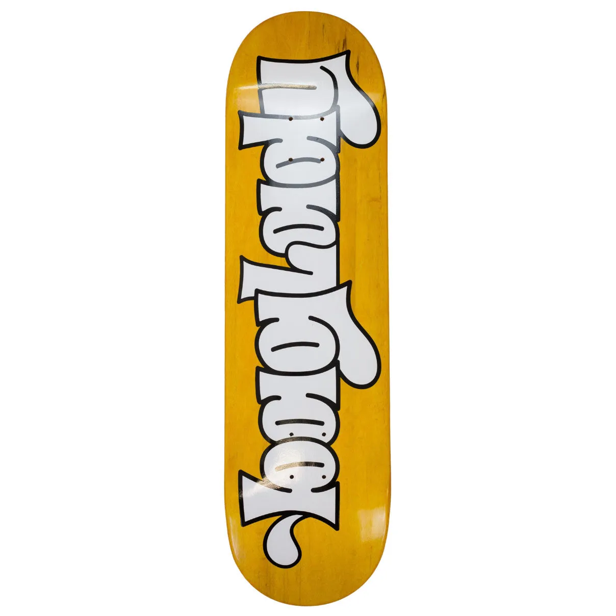YELLOW THROW UP LOGO BOARD